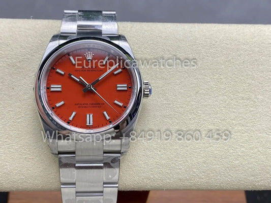 Rolex Oyster Perpetual M126000-0007 36MM 1:1 Best Clone VS Fabbrica Red quadrante