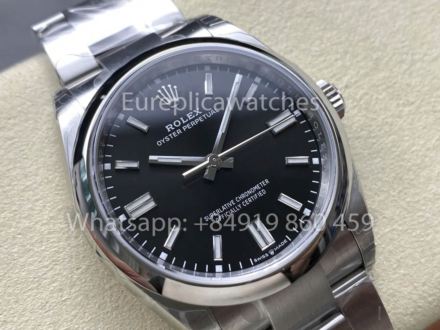 Rolex Oyster Perpetual M126000-0002 36MM 1:1 Best Clone VS Fabbrica quadrante nero
