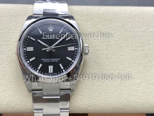 Rolex Oyster Perpetual M126000-0002 36MM 1:1 Best Clone VS Fabbrica quadrante nero