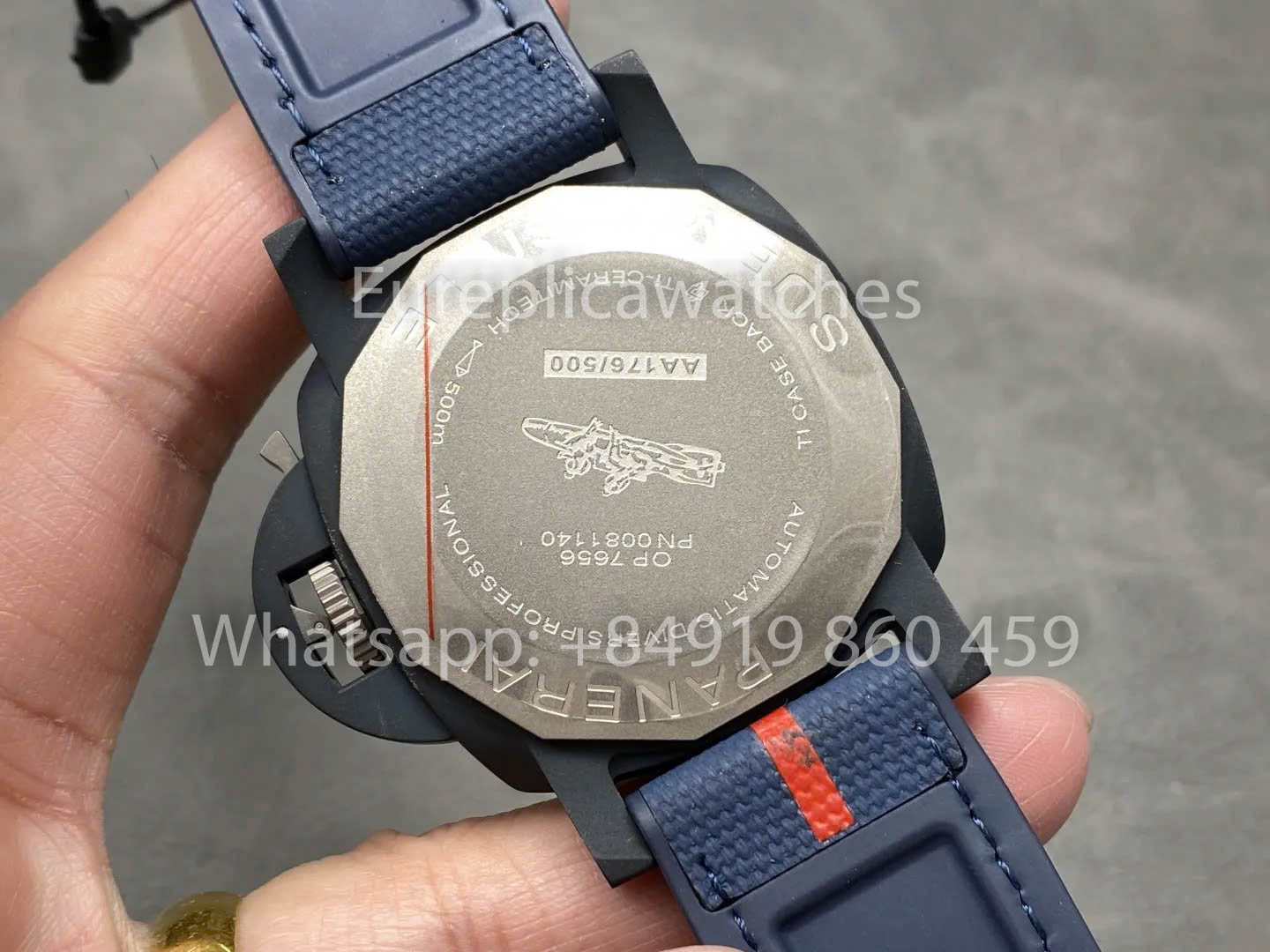 Panerai Submersible QuarantaQuattro Luna Rossa  PAM01466  1:1 Best Clone VS Fabbrica