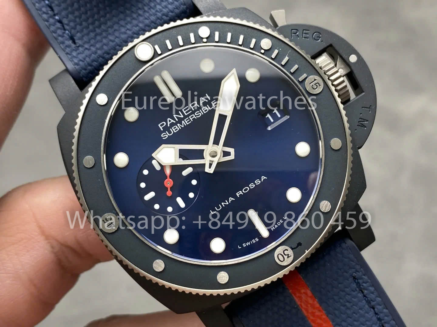 Panerai Submersible QuarantaQuattro Luna Rossa  PAM01466  1:1 Best Clone VS Fabbrica