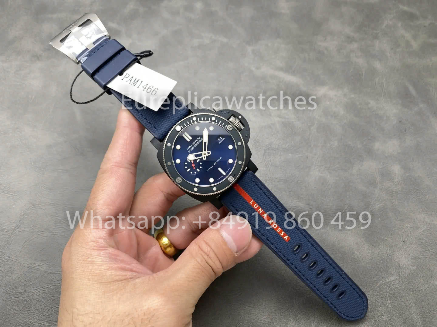 Panerai Submersible QuarantaQuattro Luna Rossa  PAM01466  1:1 Best Clone VS Fabbrica
