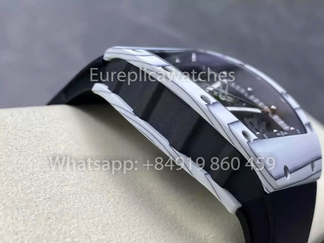 RICHARD MILLE  RM61-01 Carbon Fiber Skeleton Dial ZF Fabbrica newest Version 1:1 Best Clone