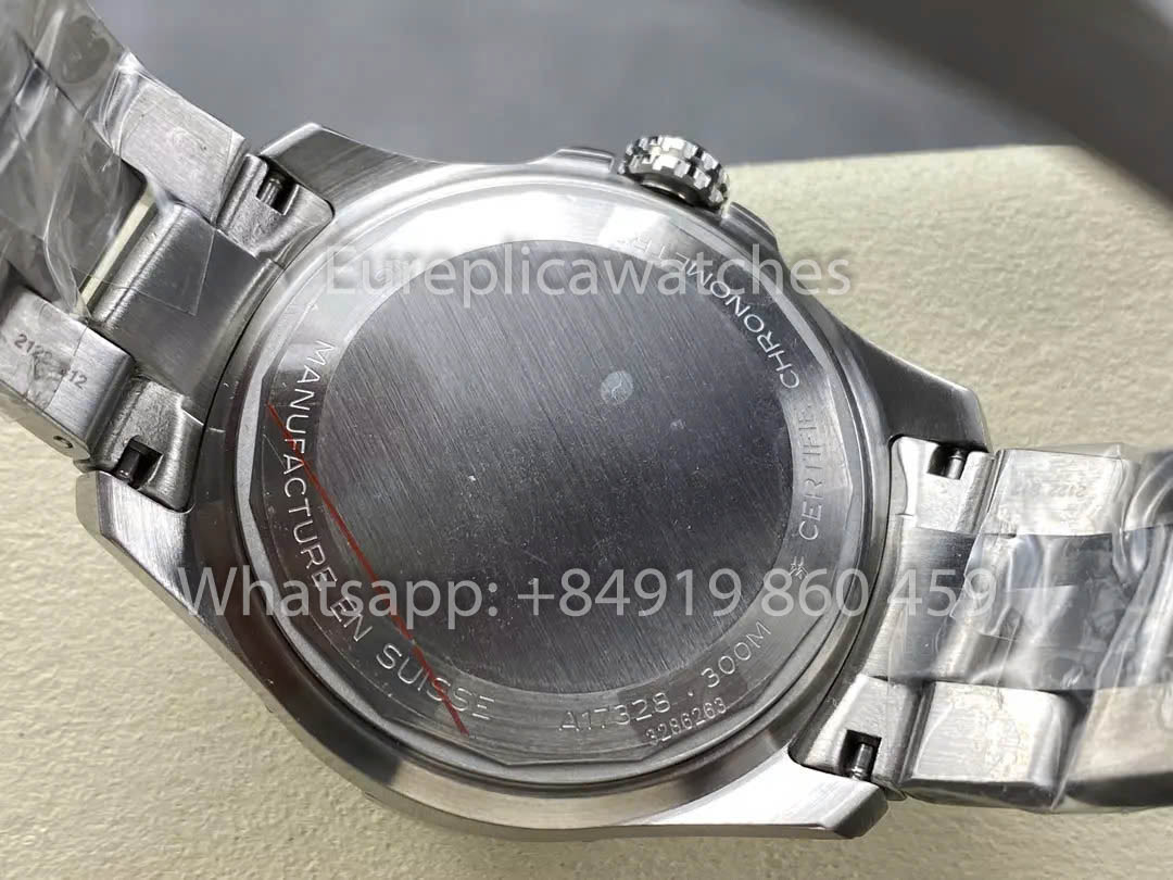 Breitling Avenger Automatic GMT 44 BLS Fabbrica 1:1 Best Clone quadrante blu acciaio inossidabile cinturino