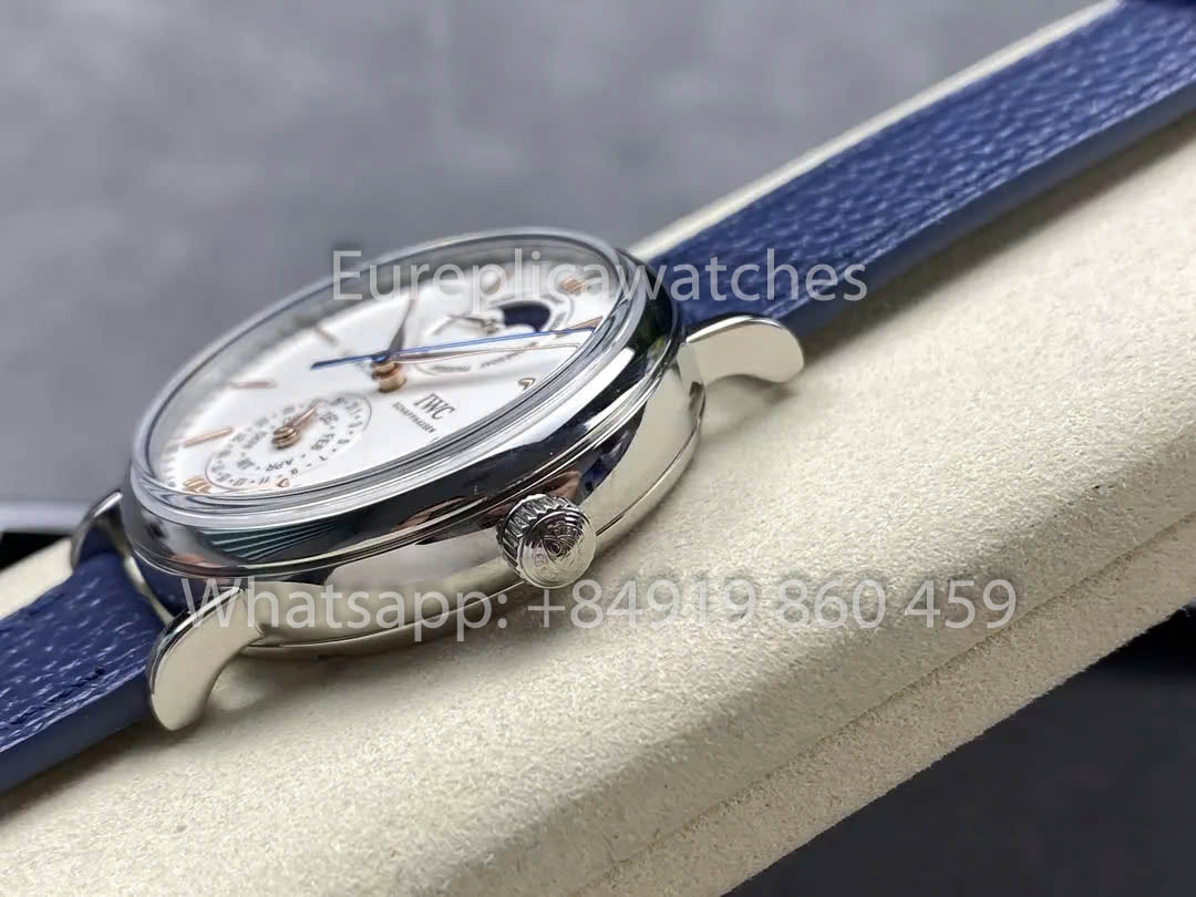IWC Portofino IW359002 Automatic Watch 41MM 1:1 Best Clone GR Fabbrica Blu cinturino