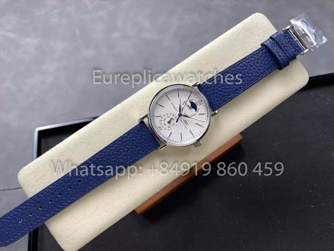 IWC Portofino IW359002 Automatic Watch 41MM 1:1 Best Clone GR Fabbrica Blu cinturino