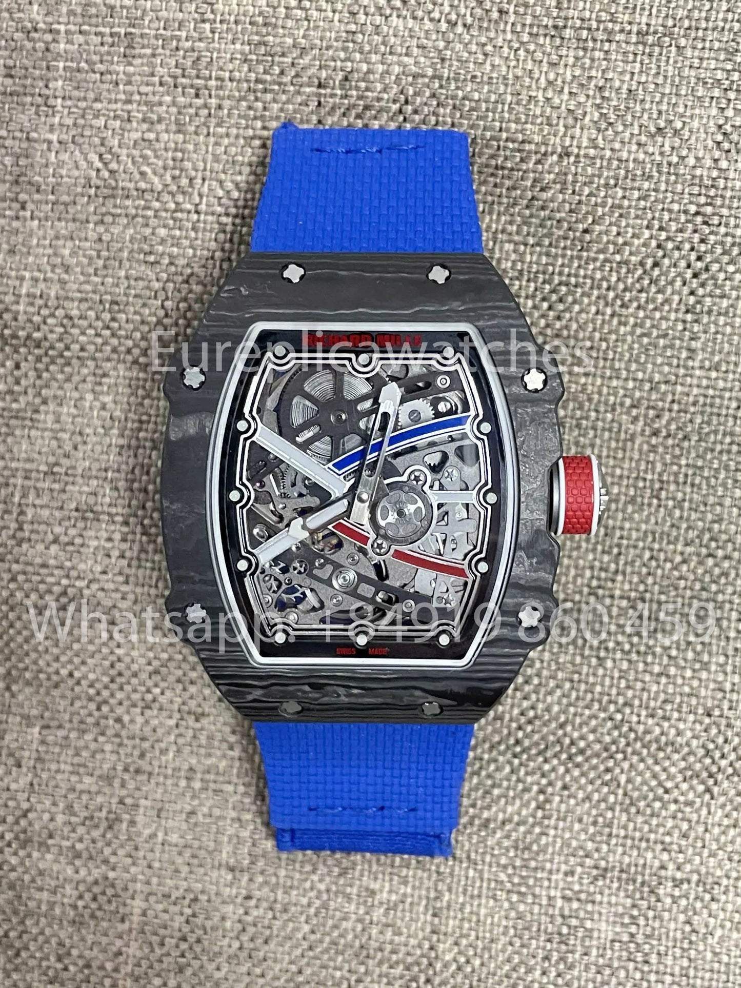 replica Richard Mille RM67-02 Carbon NTPT Sébastien Ogier 1:1 Best Clone V5