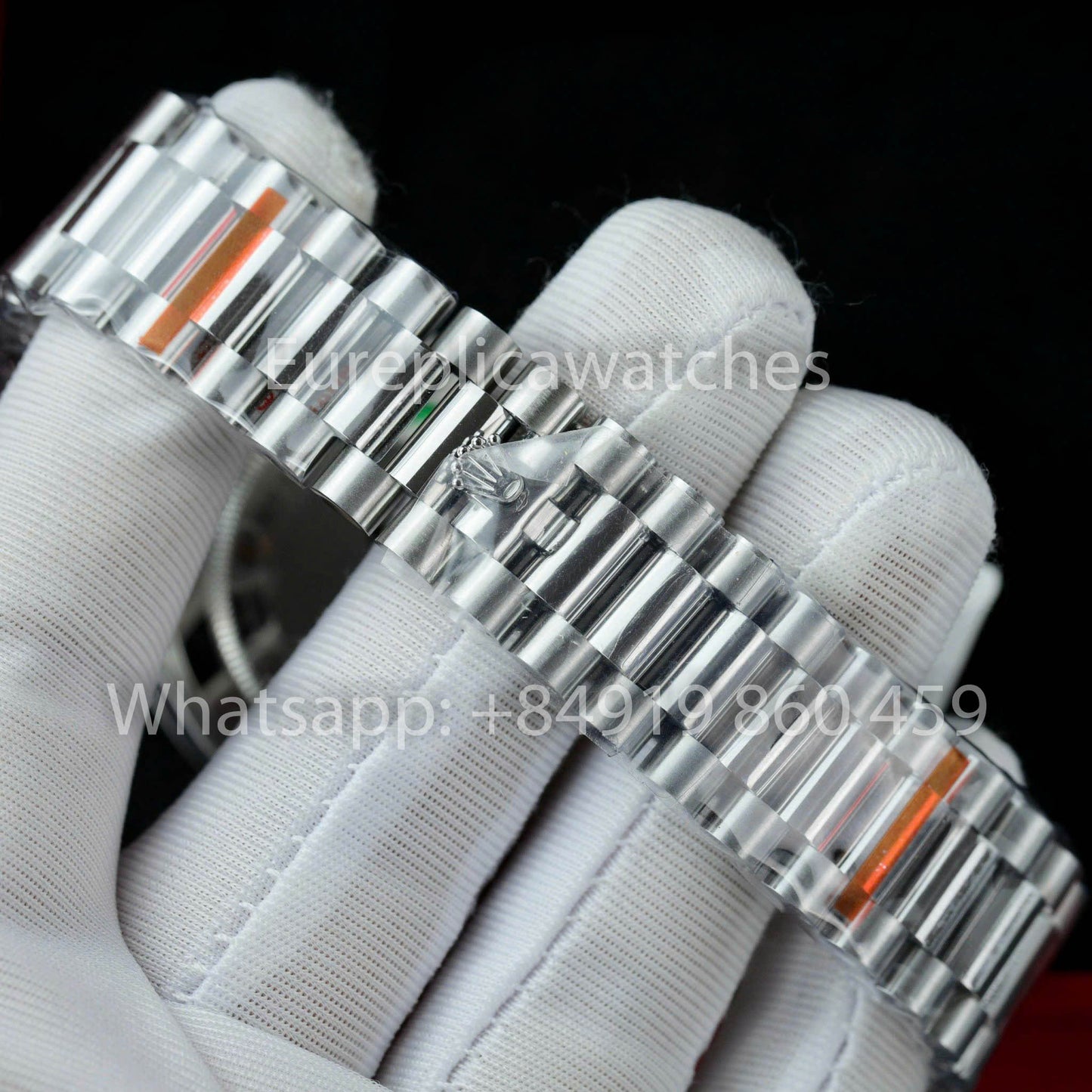 Rolex Day Date 40 228349RBR Pave Diamonds quadrante 1:1 Melhor clone
