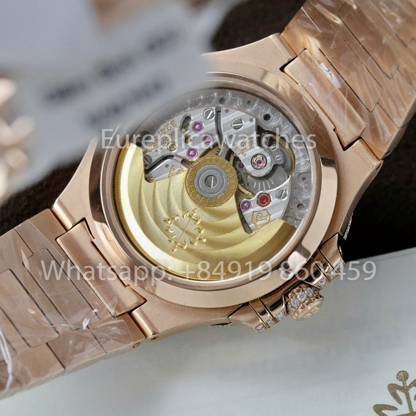 Patek Philippe Nautilus 7118 Full Iced Out - 1:1 Best Clone moissanite quadrante