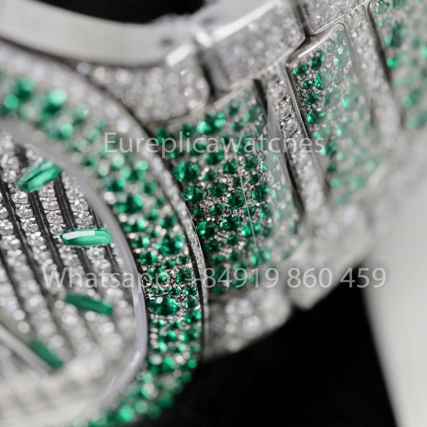 Patek Philippe Nautilus 7118 Full Iced Out - 1:1 Best Clone Ruby Saphire