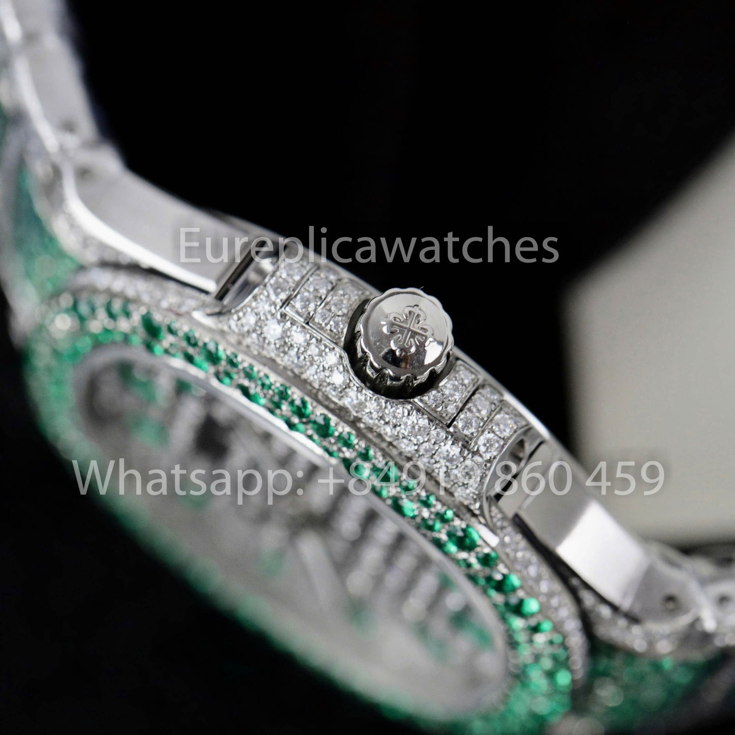 Patek Philippe Nautilus 7118 Full Iced Out - 1:1 Best Clone Ruby Saphire