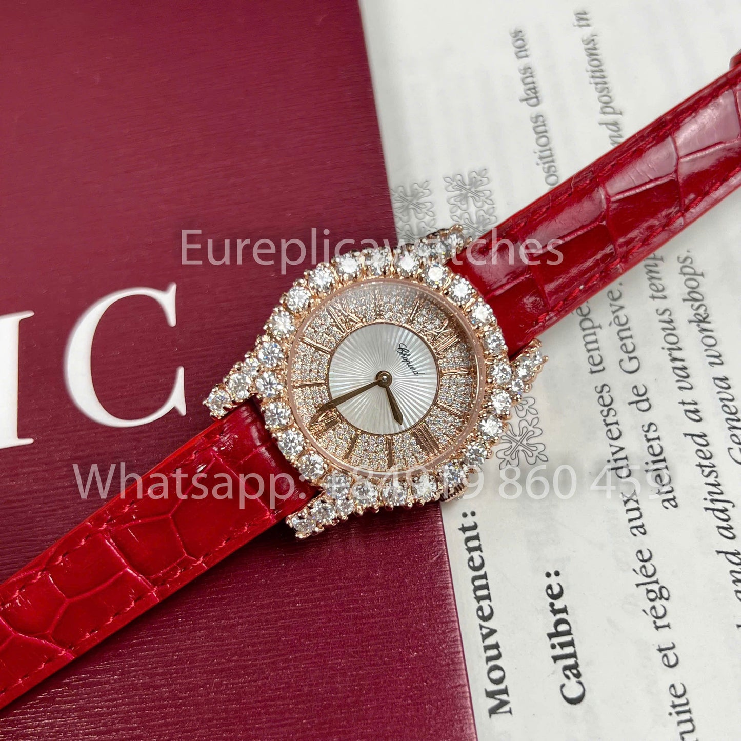 Chopard L’Heure du Diamant Rose Gold  1:1 Best Clone custom Watch