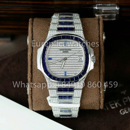 Patek Philippe Nautilus 5719/11G White Gold 1:1 Best Clone Custom Watch