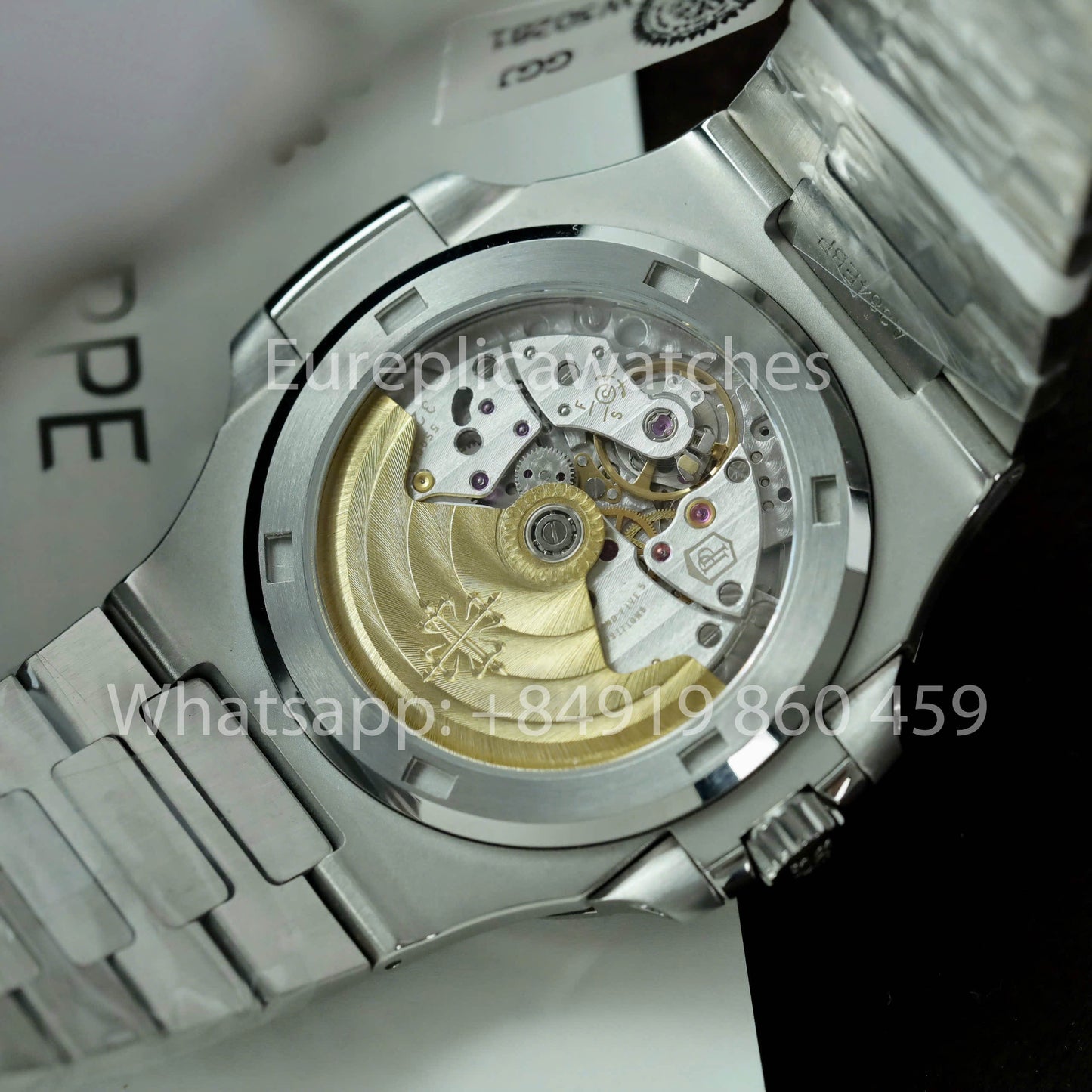 Patek Philippe Nautilus 5719/11G White Gold 1:1 Best Clone Custom Watch