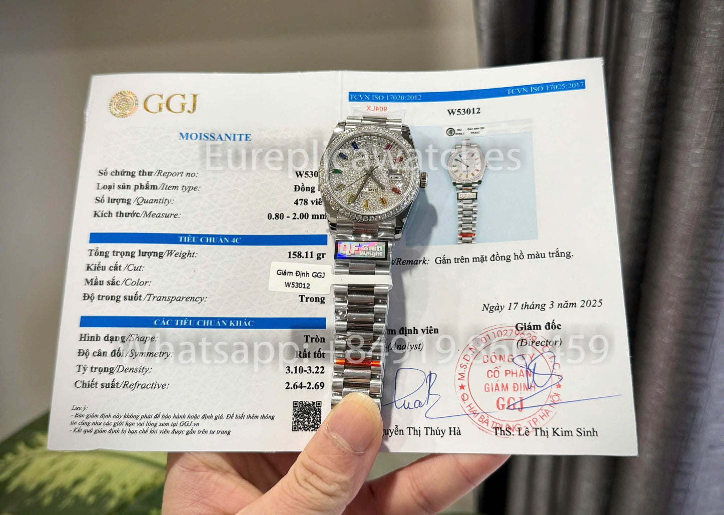 Rolex Day-Date 36 Ref: m128396tbr-0006 Platium 1:1 Best Clone QF Fabbrica Custom Watch