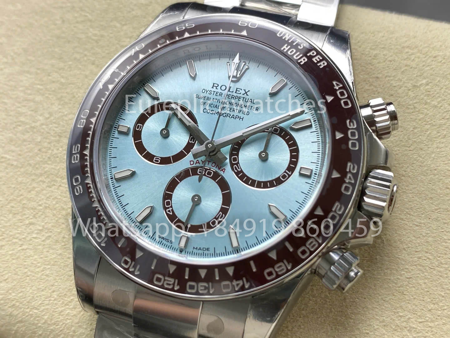 Rolex Cosmograph Daytona m126506-0001 Melhor Clone VS Fabrica V2 Peso Combinando Artesanato