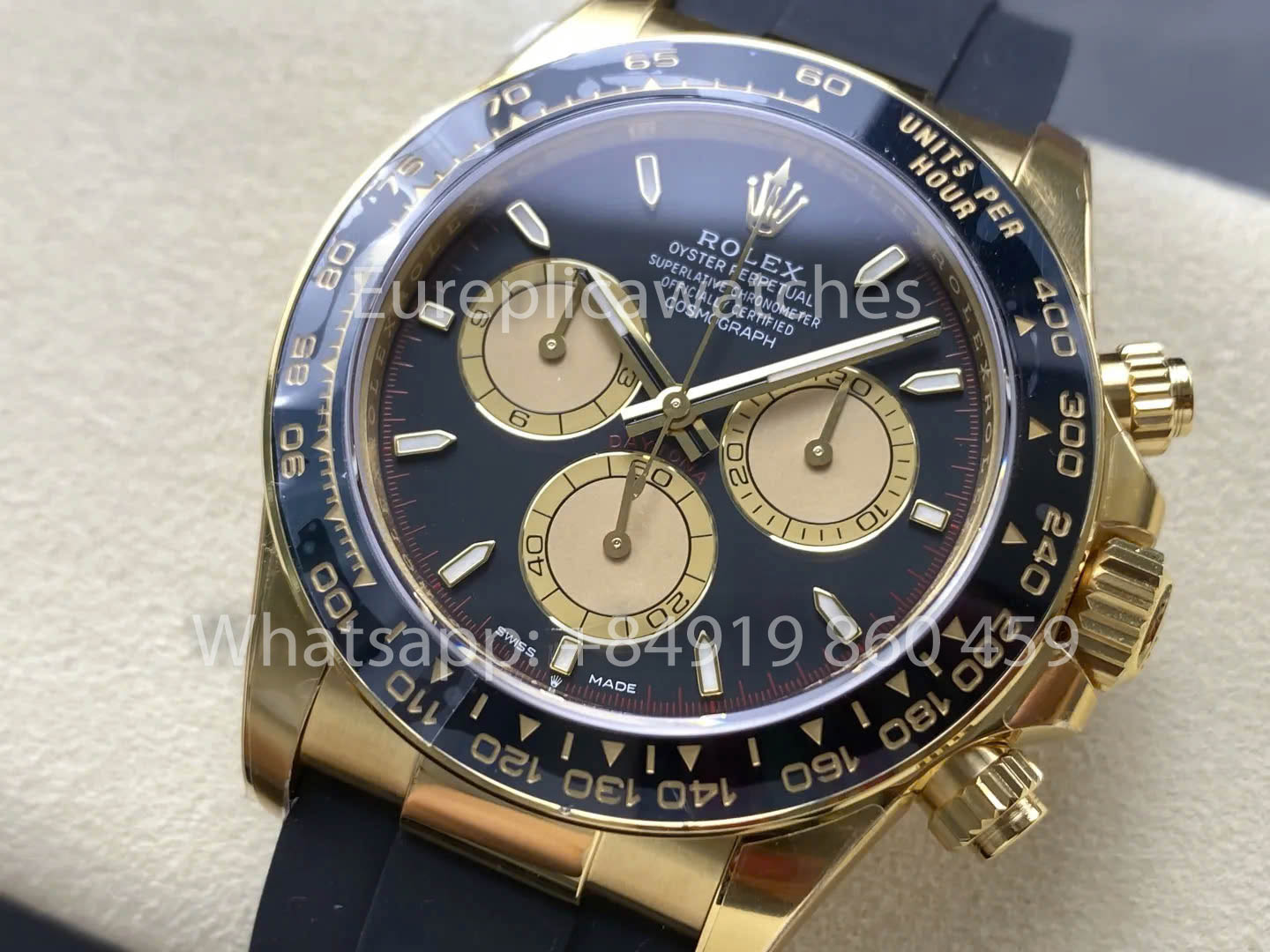 Rolex Cosmograph Daytona m126518ln-0004 Mejor clon VS Fabbrica V2 nueva versión ponderada