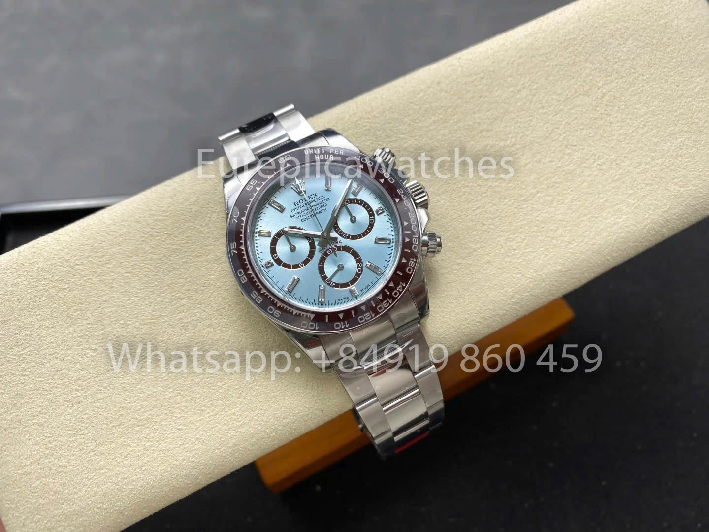 Rolex Cosmograph Daytona m126506-0002 Melhor Clone VS Fabrica V2 Peso Combinando Artesanato