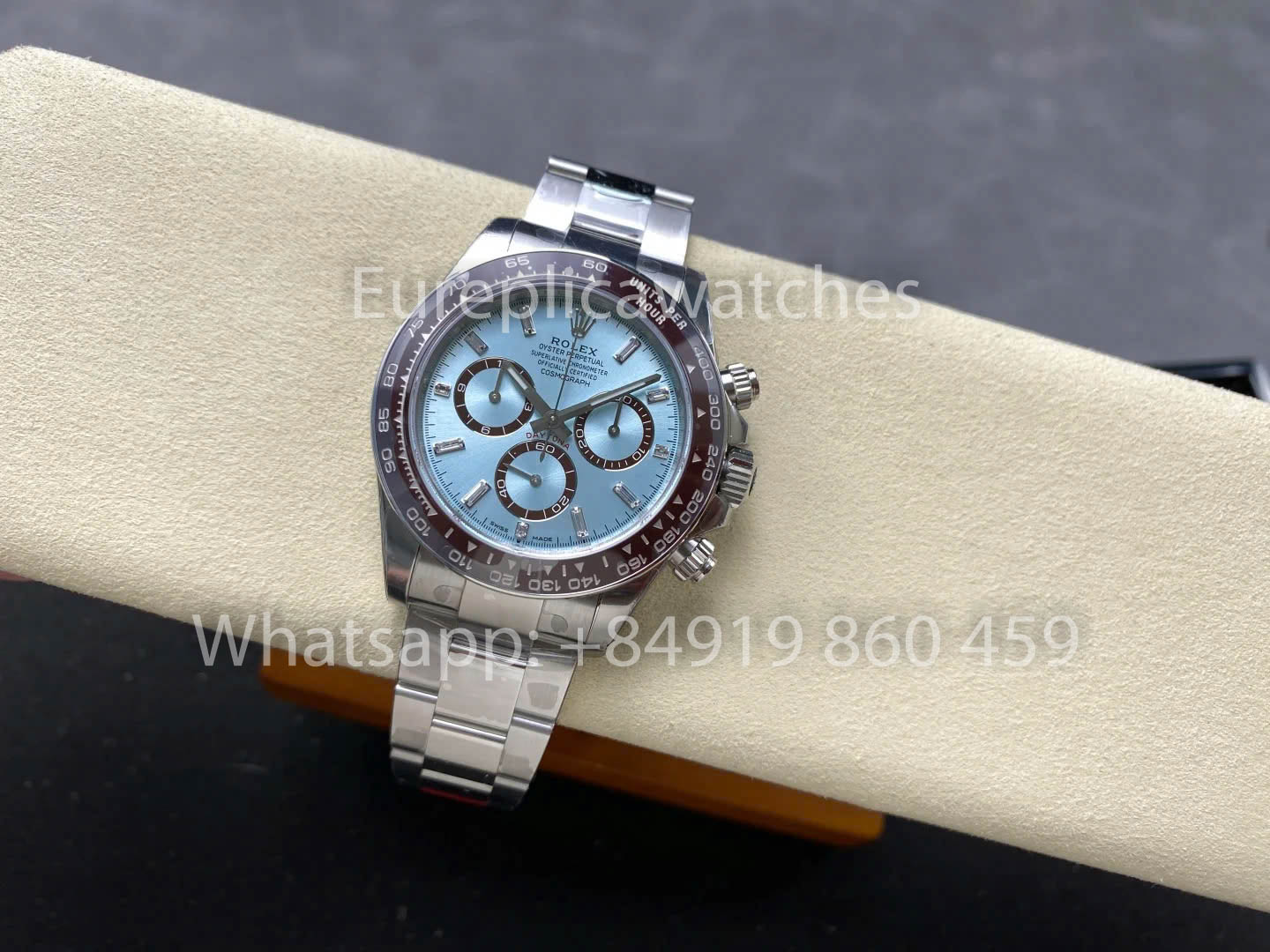Rolex Cosmograph Daytona m126506-0002 Melhor Clone VS Fabrica V2 Peso Combinando Artesanato