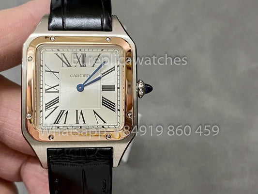 Cartier Santos-Dumont WGSA0021 1:1 Best Clone F1 Fabbrica Oro and Argento
