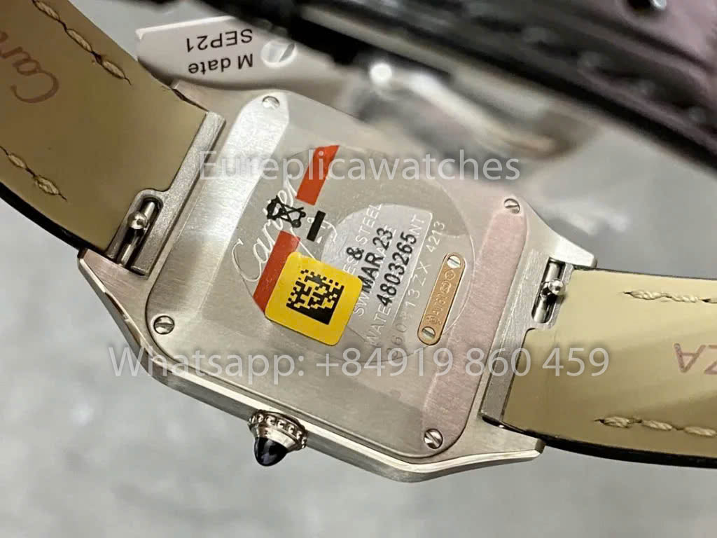 Cartier Santos-Dumont WGSA0021 1:1 Best Clone F1 Fabbrica Oro and Argento