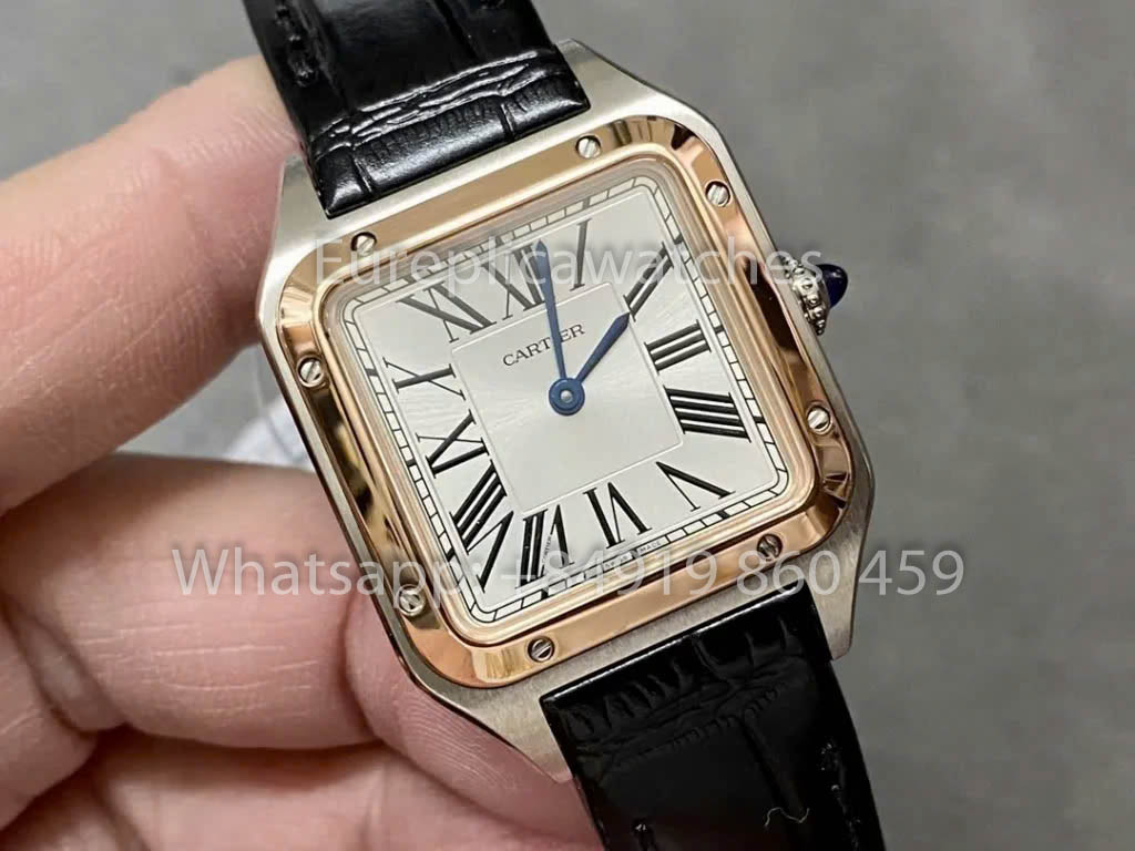 Cartier Santos-Dumont WGSA0021 1:1 Best Clone F1 Fabbrica Oro and Argento