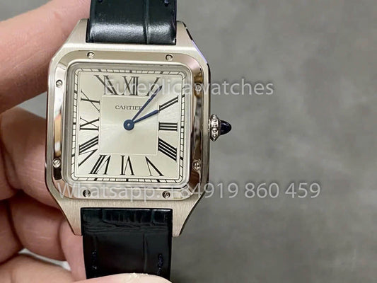 Cartier Santos-Dumont WGSA0032 1:1 Best Clone F1 Fabbrica Argento Cassa