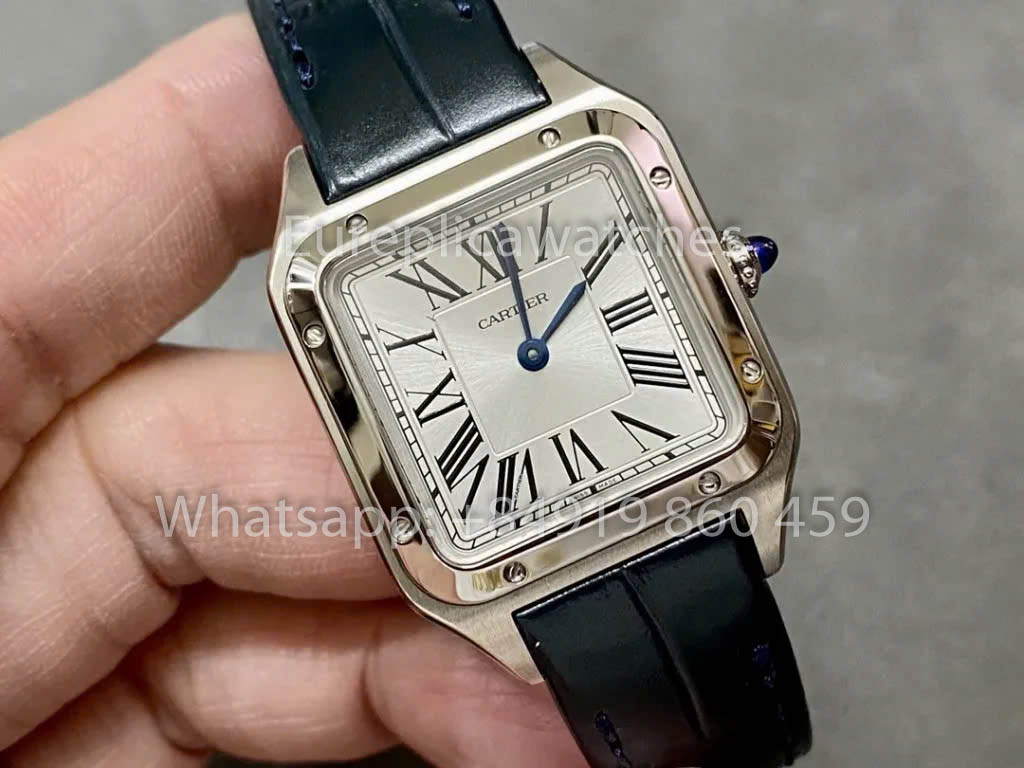 Cartier Santos-Dumont WGSA0032 1:1 Best Clone F1 Fabbrica Argento Cassa