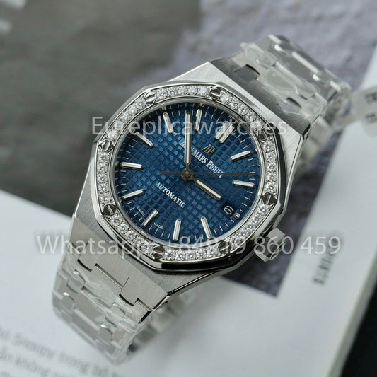 Audemars Piguet 15451ST.ZZ.1256ST.03 Custom Watch 1:1 Best Clone Moissanite lunetta