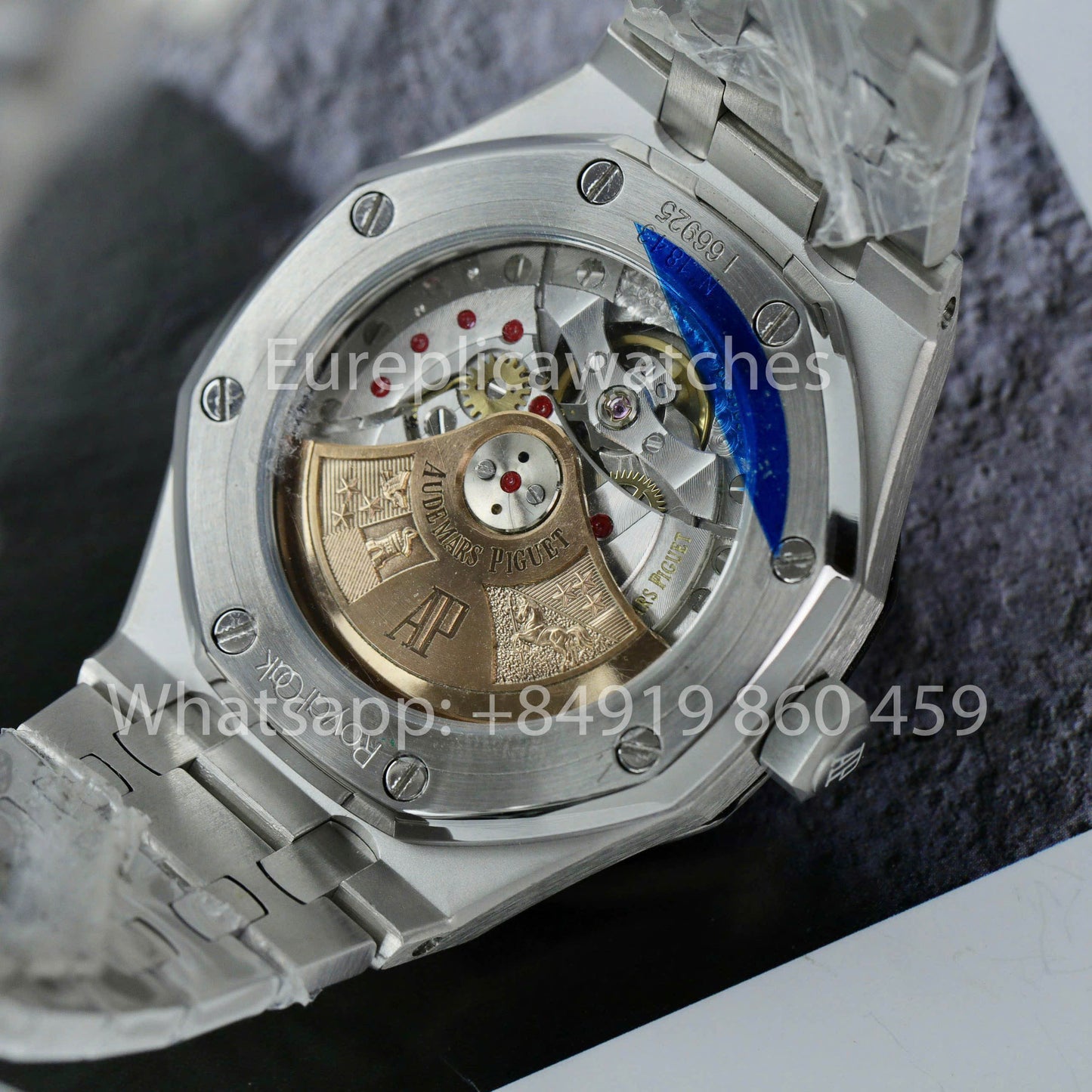 Audemars Piguet 15451ST.ZZ.1256ST.03 Custom Watch 1:1 Best Clone Moissanite lunetta