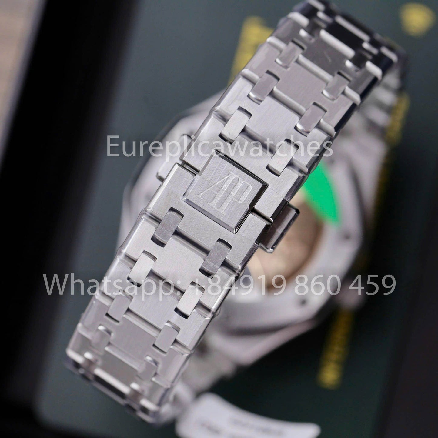 Audemars Piguet 15451ST.ZZ.1256ST.01 Custom Watch 1:1 Best Clone Moissanite lunetta