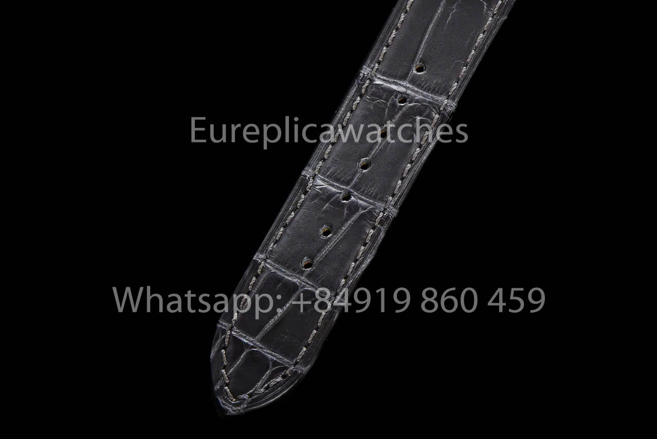 Cartier Santos-Dumont W2SA0015 1:1 Best Clone F1 Fabbrica Grigio quadrante Yellow Oro lunetta