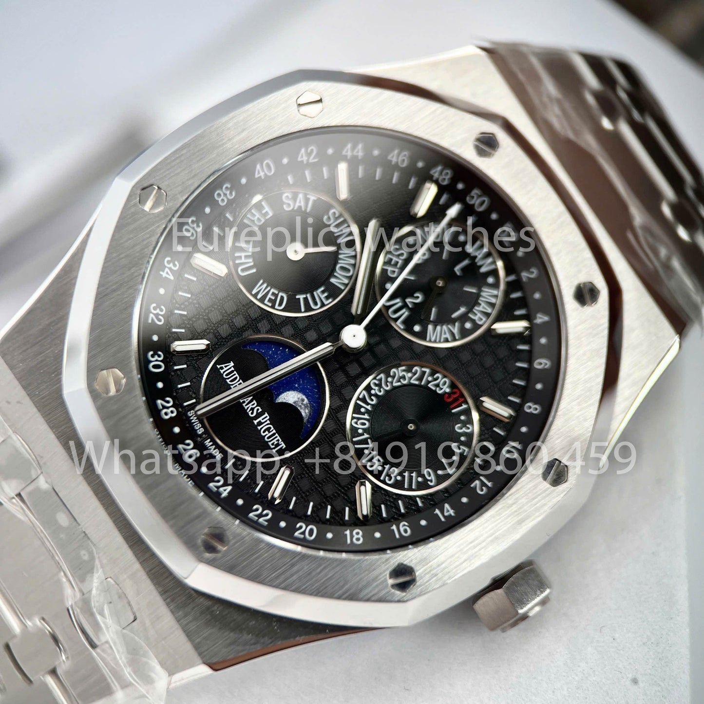 Audemars Piguet Royal Oak 26574ST quadrante nero 1:1 Best Clone APS Fabbrica