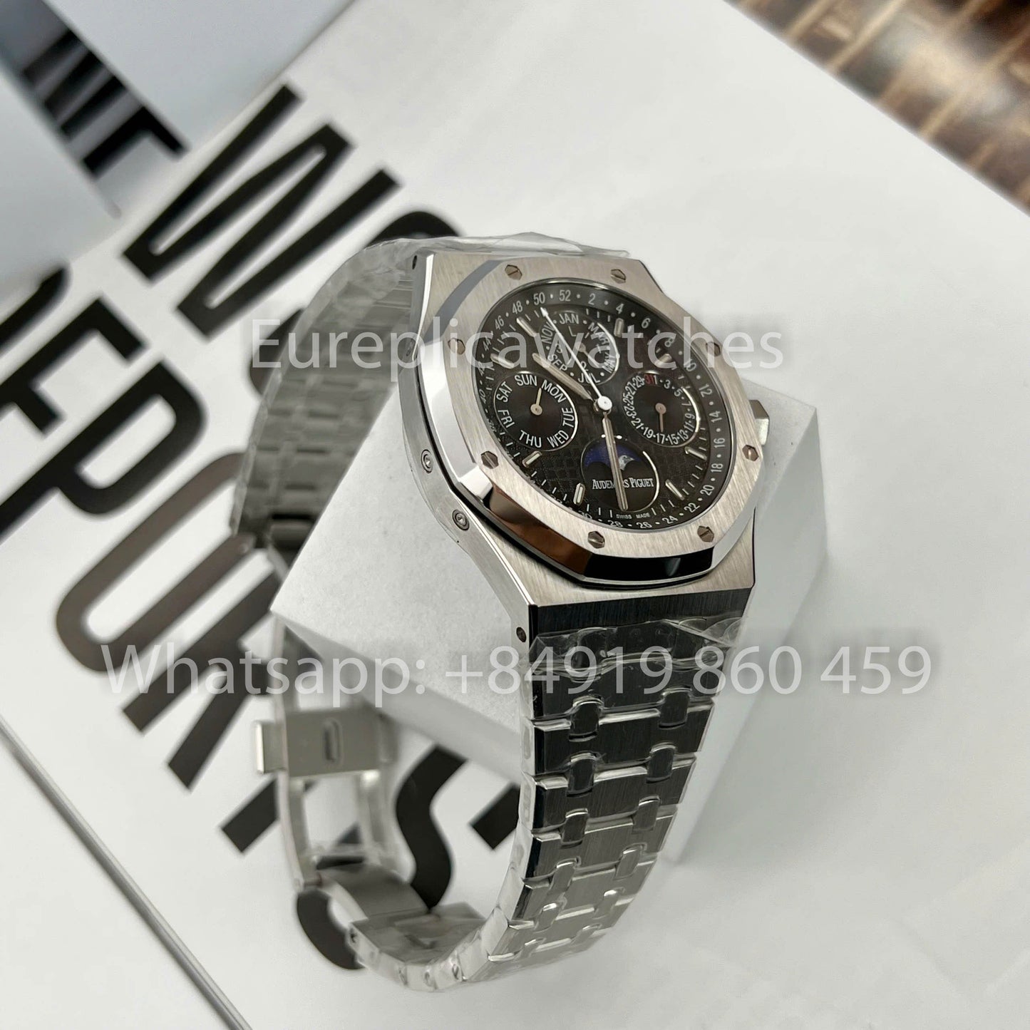 Audemars Piguet Royal Oak 26574ST quadrante nero 1:1 Best Clone APS Fabbrica