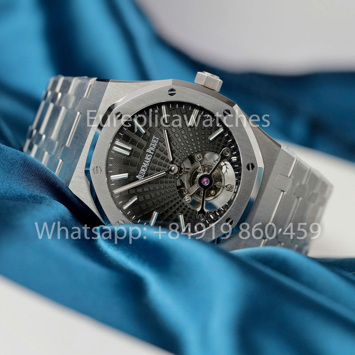 Audemars Piguet Royal Oak Tourbillon 26530TI.OO.1220TI.01 1:1 Best Edition R8 Fabbrica Dark Grey Dial