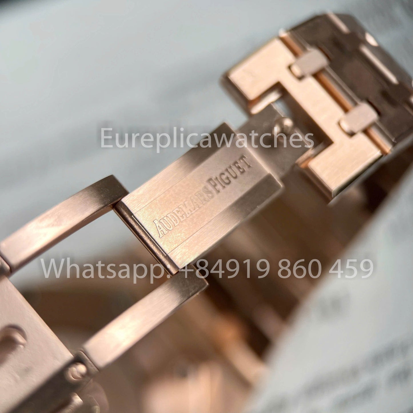 Audemars Piguet Royal Oak Chronograph 26331OR Custom Watch 1:1 Best Clone 18k Gold Filled