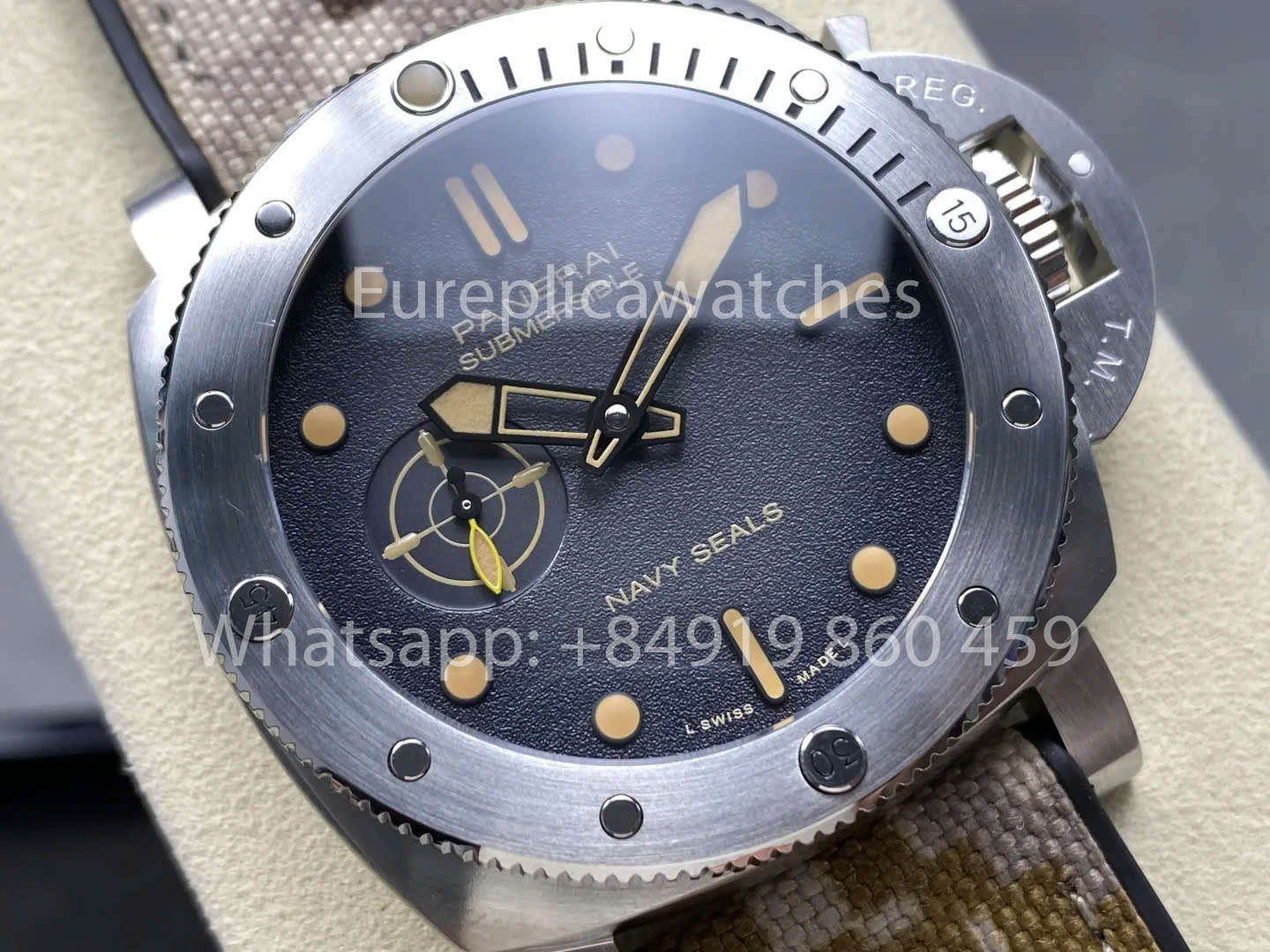 Panerai Submersible Panerai PAM1518 44mm 1:1 Best Clone VS Fabbrica