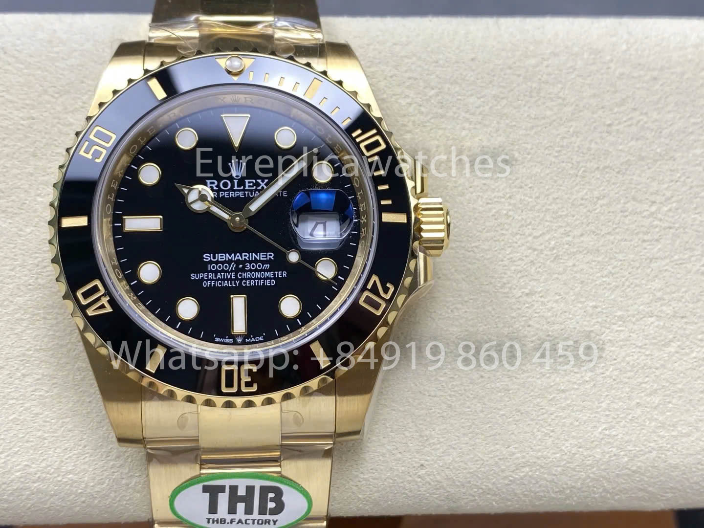 Rolex Submariner M126618ln-0002 41MM 1:1 Super Clone THB Fabric