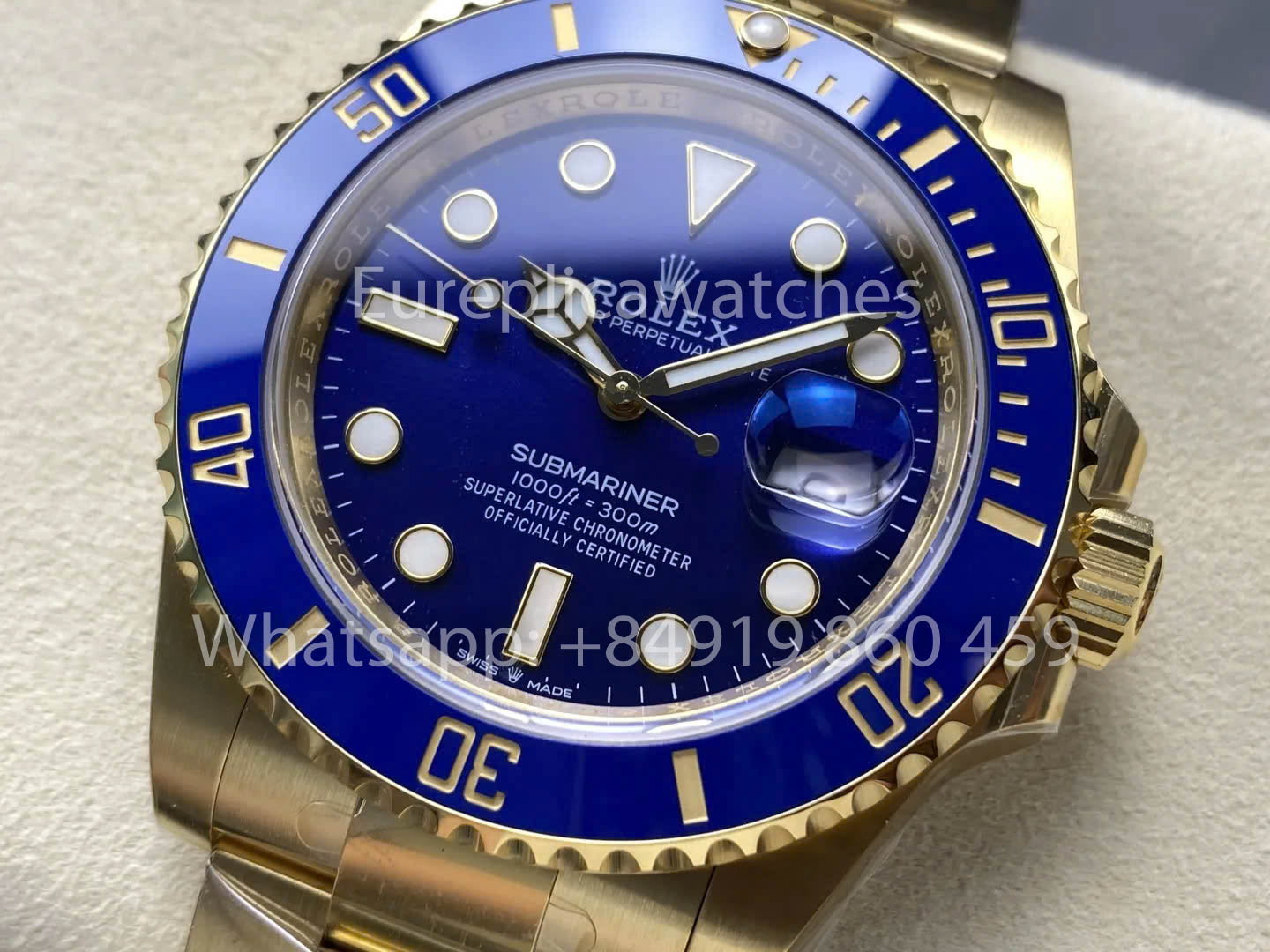 Rolex Submariner M126618lb-0002 41MM 1:1 Super Clone THB Fabric
