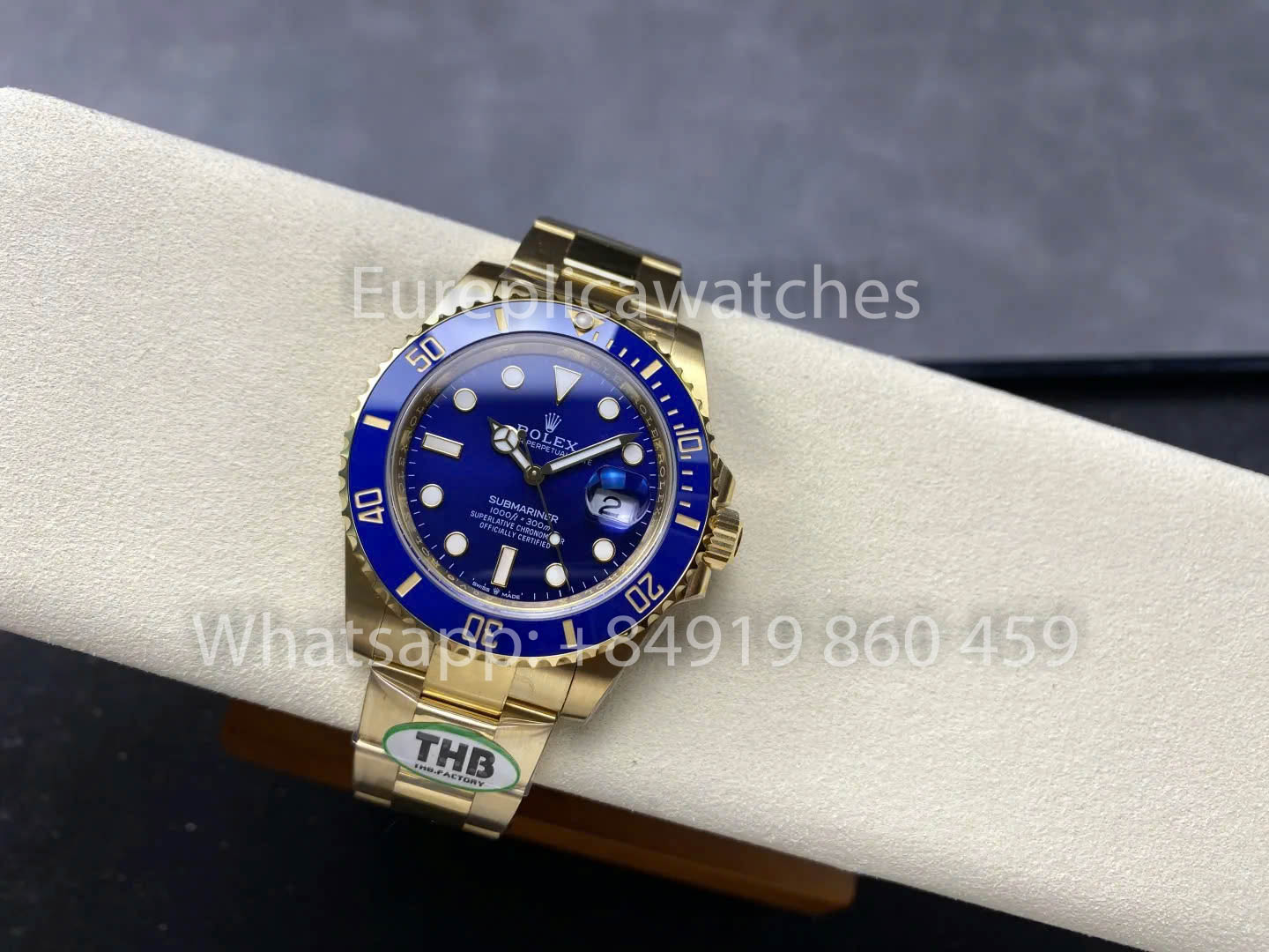 Rolex Submariner M126618lb-0002 41MM 1:1 Super Clone THB Fabric