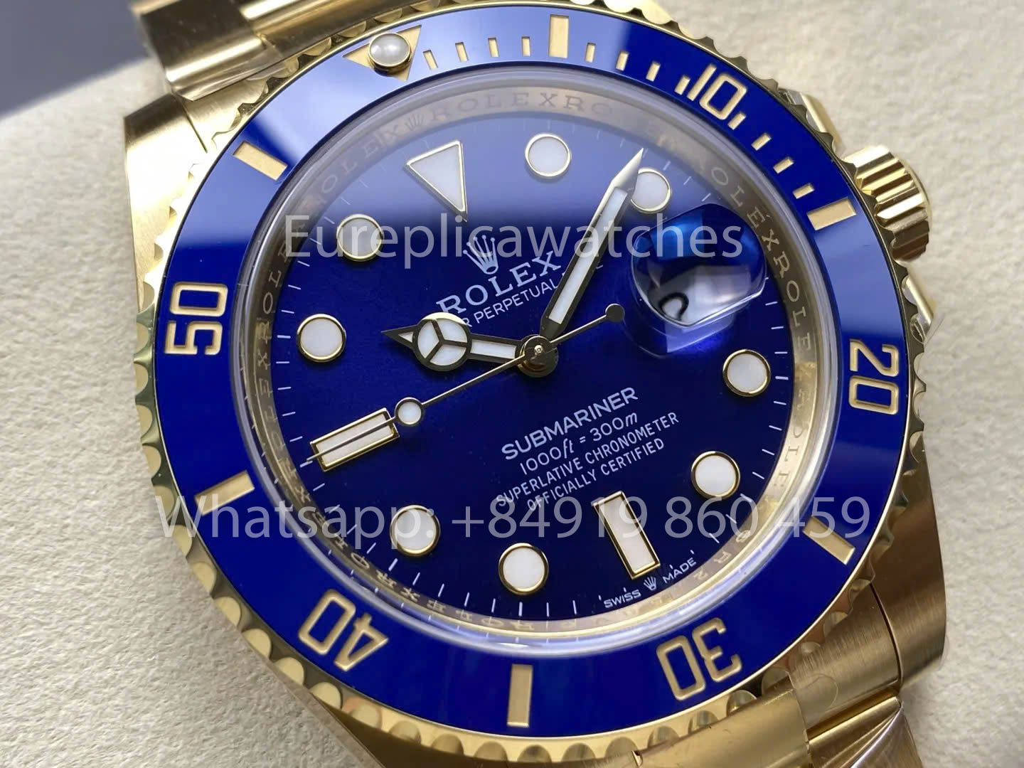 Rolex Submariner M126618lb-0002 41MM 1:1 Super Clone THB Fabric