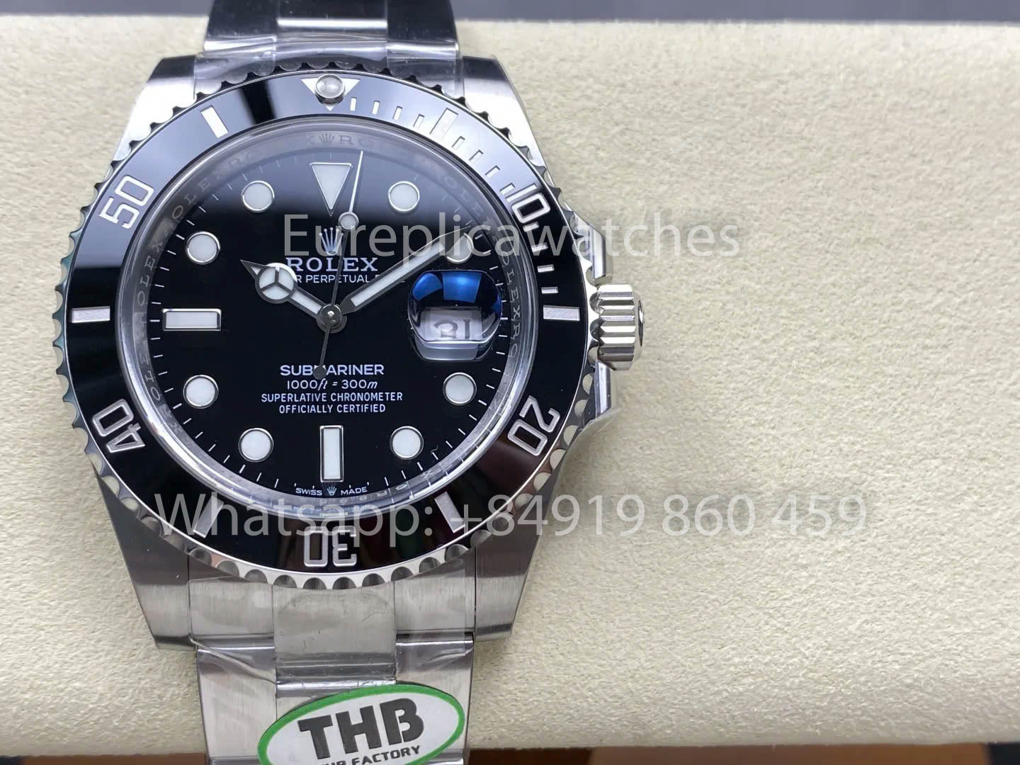 Rolex Submariner M126610LN-0001 41MM 3235 movimiento 1:1 Super Clone THB Fabrica
