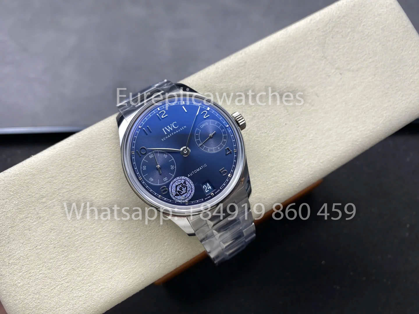 IWC Portuguese IW501704 Fabbrica 1:1 Best Clone Watch quadrante blu
