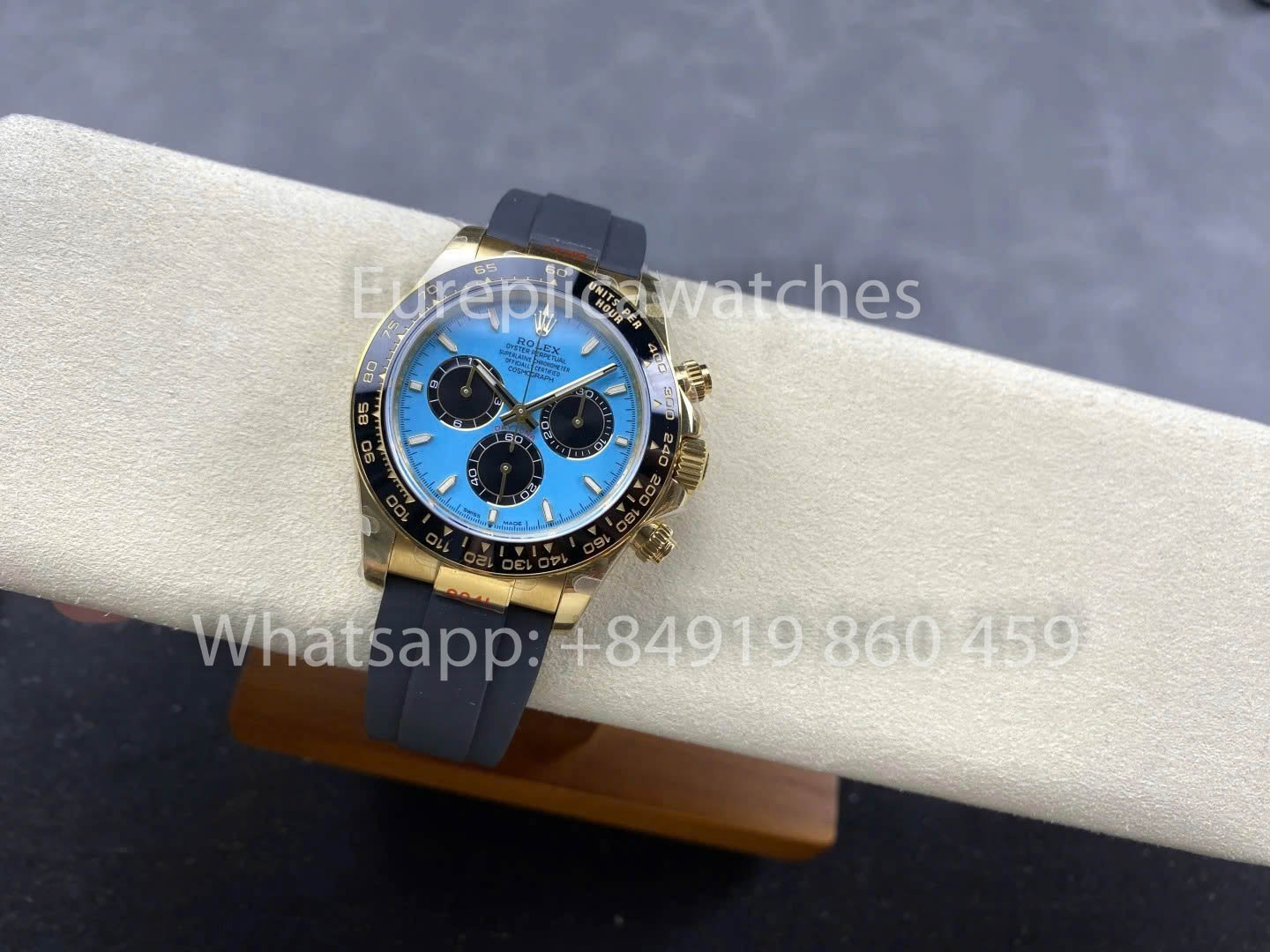 Rolex Cosmograph Daytona M126518LN QF Fabbrica versione migliore 1:1 Tiffany Dial Yellow Gold