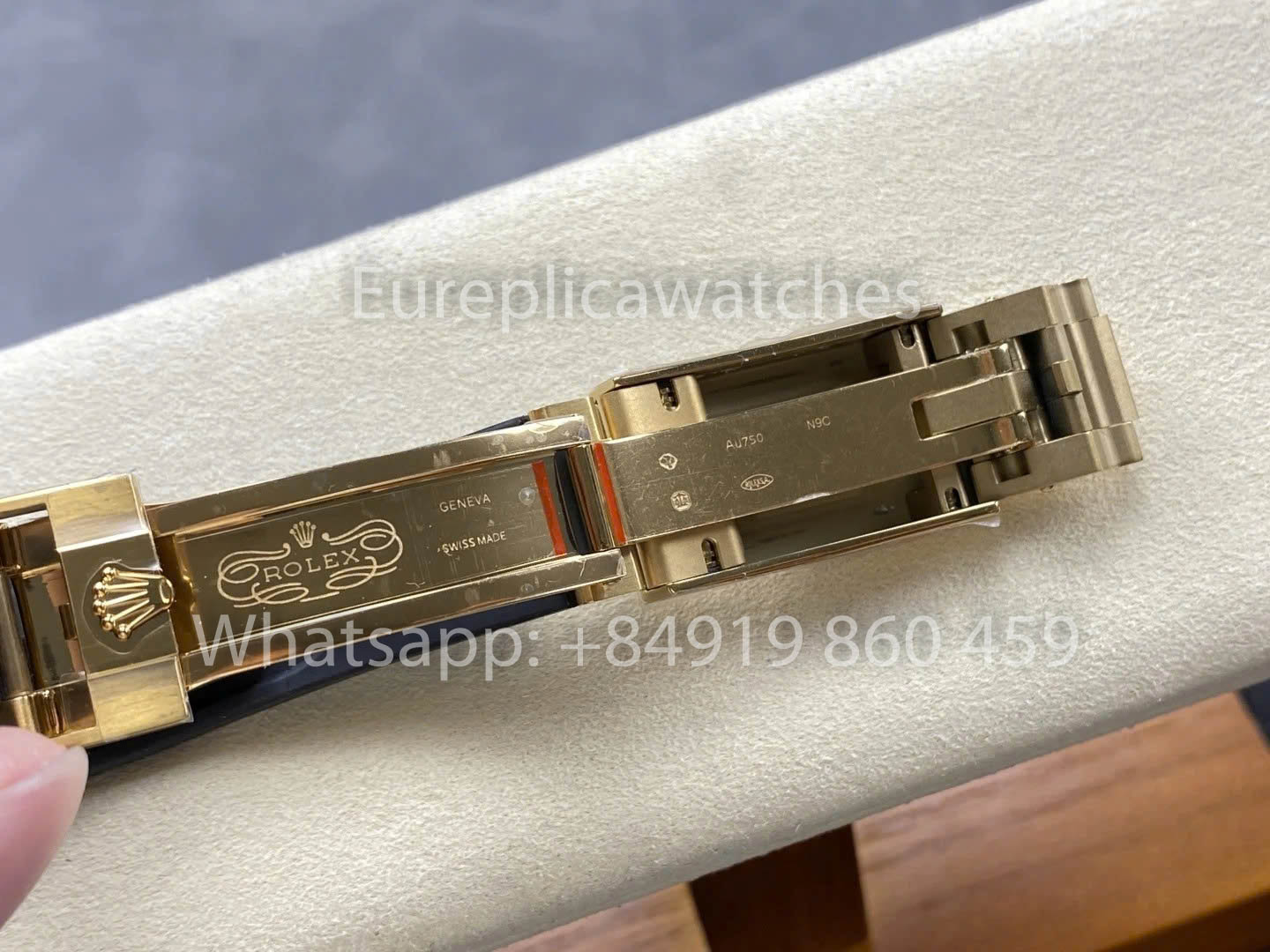 Rolex Cosmograph Daytona M126518LN QF Fabbrica versione migliore 1:1 Tiffany Dial Yellow Gold