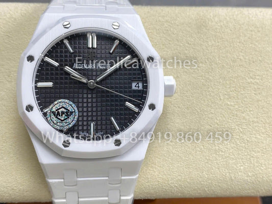 Audemars Piguet Royal Oak 15500ST quadrante nero versione migliore 1:1 ceramica APS Fabbrica