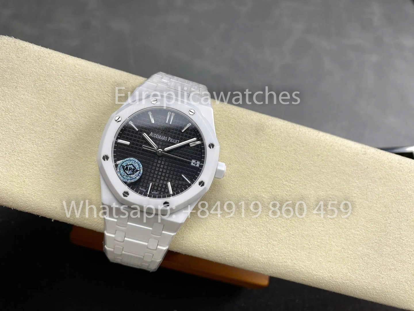 Audemars Piguet Royal Oak 15500ST quadrante nero versione migliore 1:1 ceramica APS Fabbrica