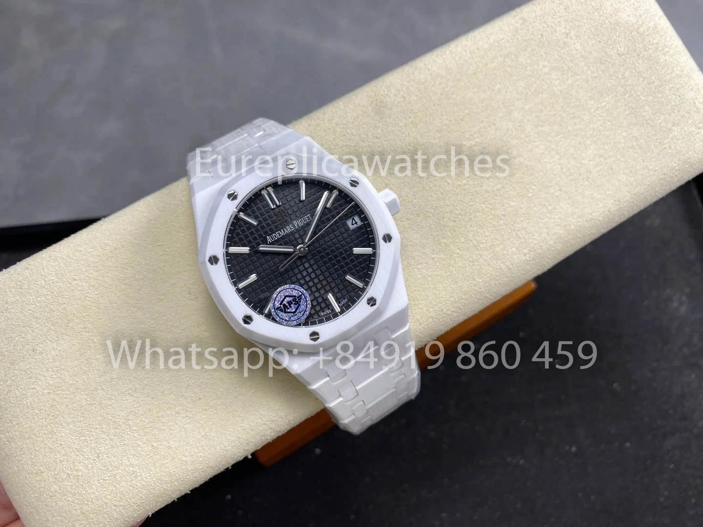 Audemars Piguet Royal Oak 15500ST quadrante nero versione migliore 1:1 ceramica APS Fabbrica