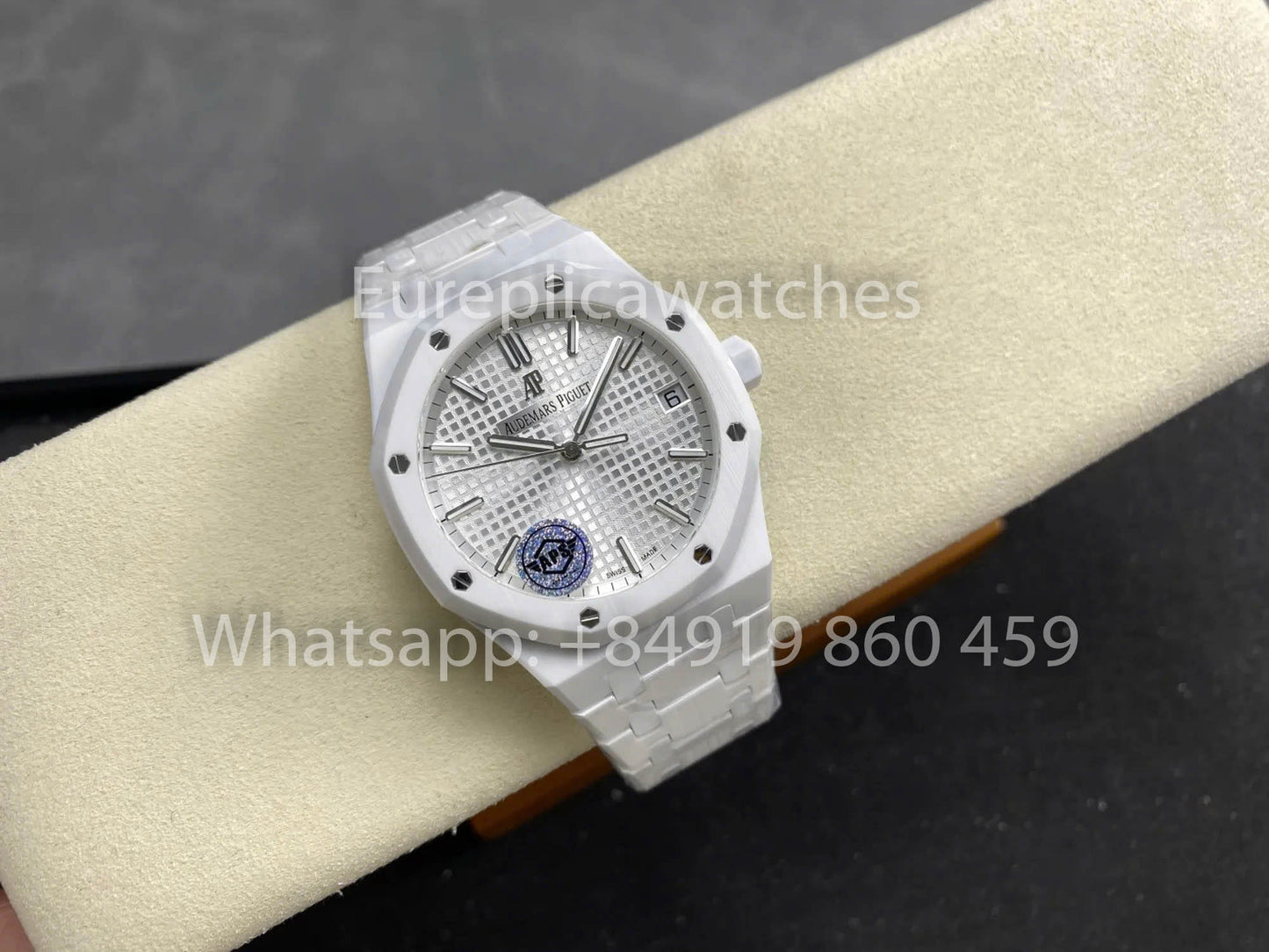 Audemars Piguet Royal Oak 15500ST quadrante bianco versione migliore 1:1 ceramica APS Fabbrica