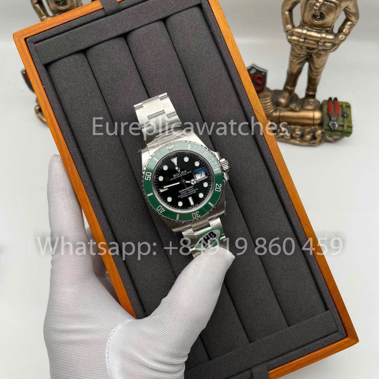 Rolex Submariner M126610LV-0002 Kermit 1:1 Super Clone THB Fabrica
